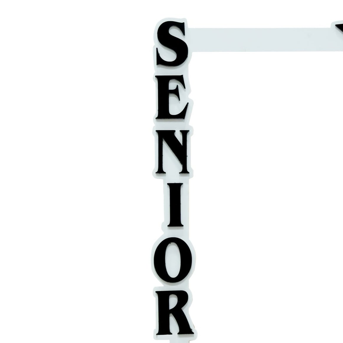 0034 Graduation Stand – 87cm Height x 57cm Length – Senior 25 Graduation Photo Frame Display for Ceremonies and Celebrations