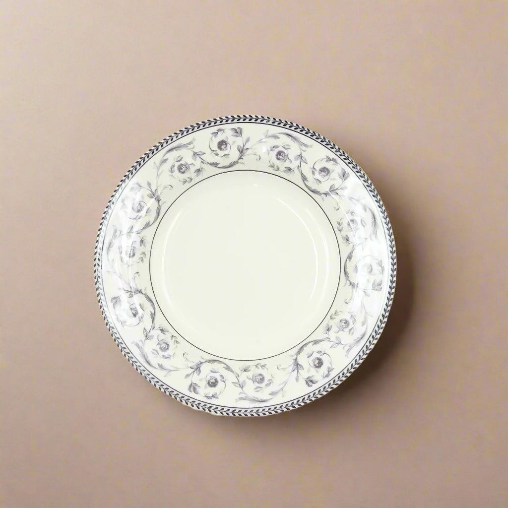 Callista Salad Plate – Purple Floral Design – 8.2 Inches – CL-2402UA-SD