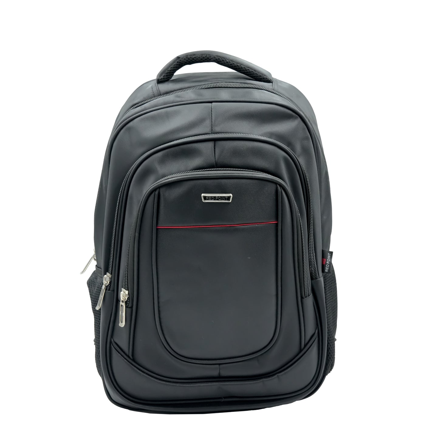 Backpack – Durable Multi-Zipper School & Travel Bag with Padded Handle – Black – DG6807