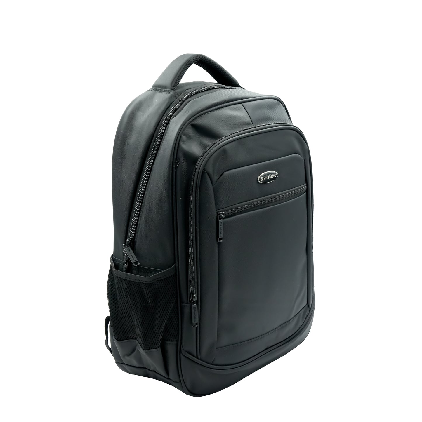 Backpack – 19-Inch Waterproof Multi-Compartment School, Travel & Laptop Bag – Black – President BPP22518-19