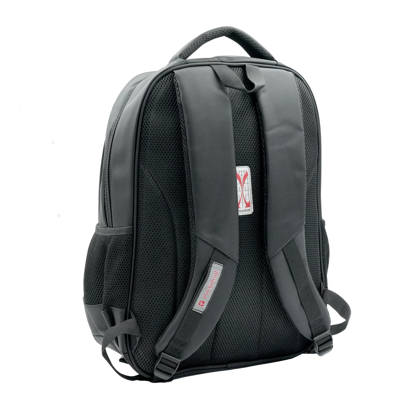Backpack – 19-Inch Waterproof Multi-Compartment School, Travel & Laptop Bag – Black – President BPP22518-19