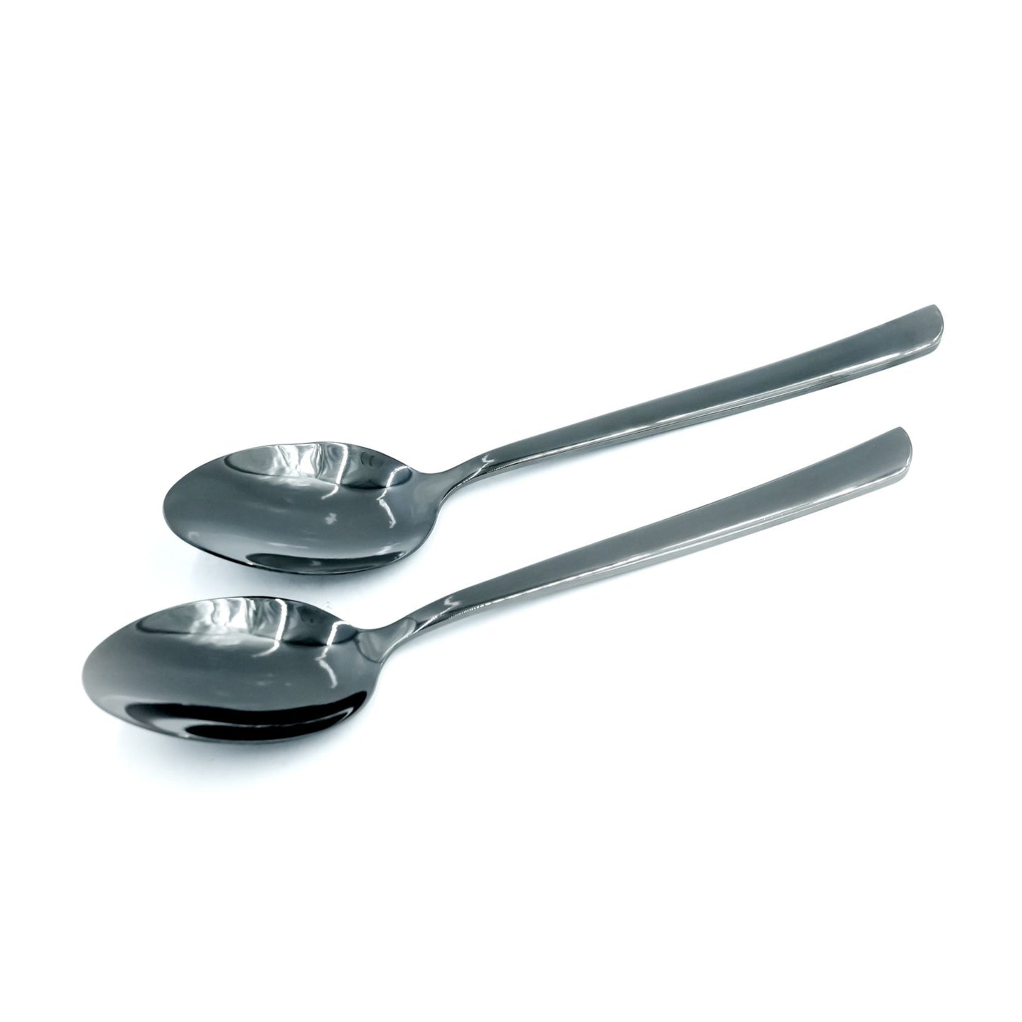97744-17 Stainless Spoon 6-Piece Set - Black, 21cm