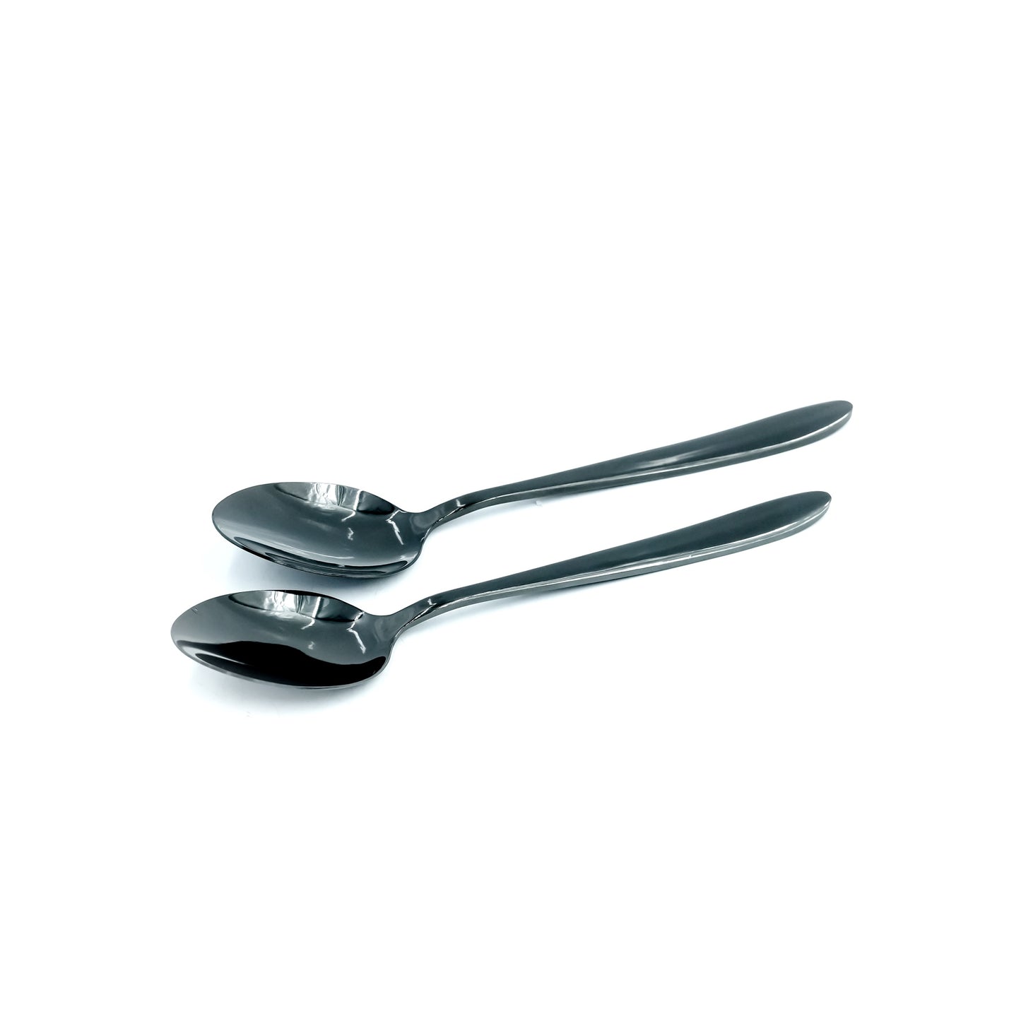 97744-11 Stainless Spoon 6-Piece Set - Black, 16cm