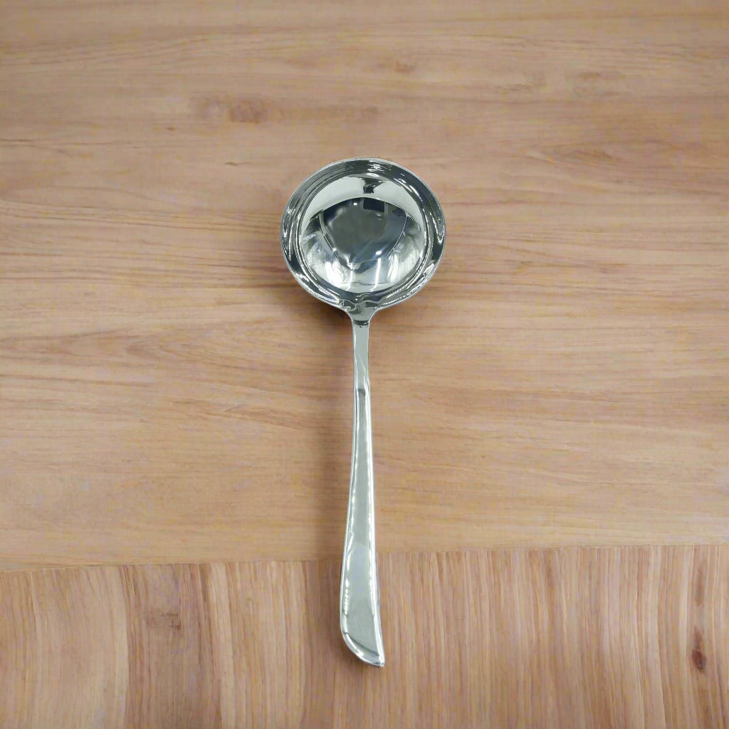 KK-181 Stainless 6-Piece Cutlery Set with Stand - Silver, Serving Spoons