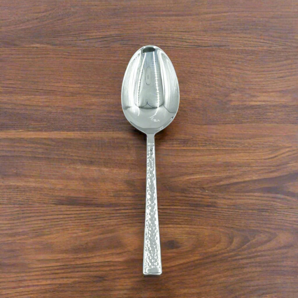 KK-116 Stainless 6-Piece Cutlery Set with Stand - Silver, Serving Spoons