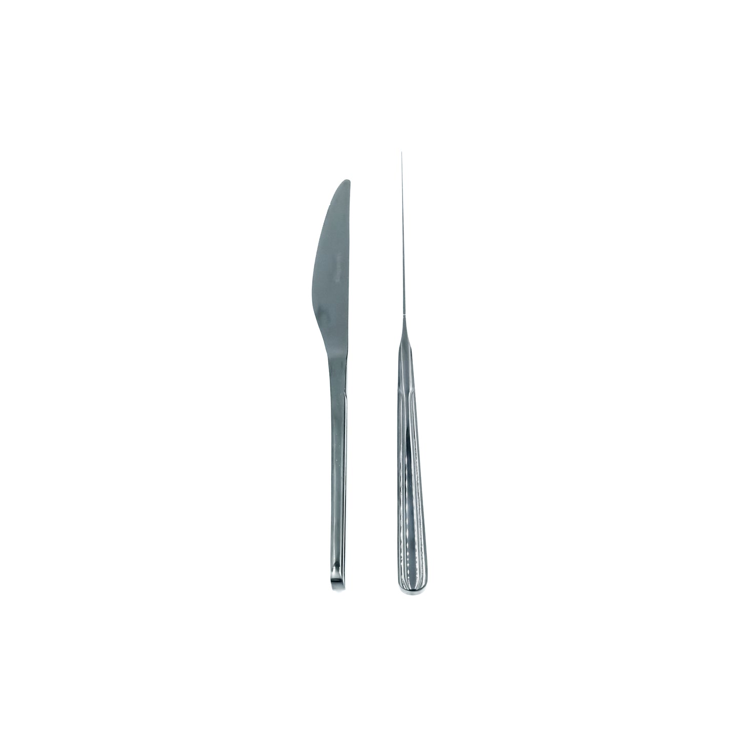 NN-180 Stainless Steel 38-Piece Cutlery Set with Stand - Black , 18 Spoons, 12 Fork, 6 Knives & 2 Serving Spoons