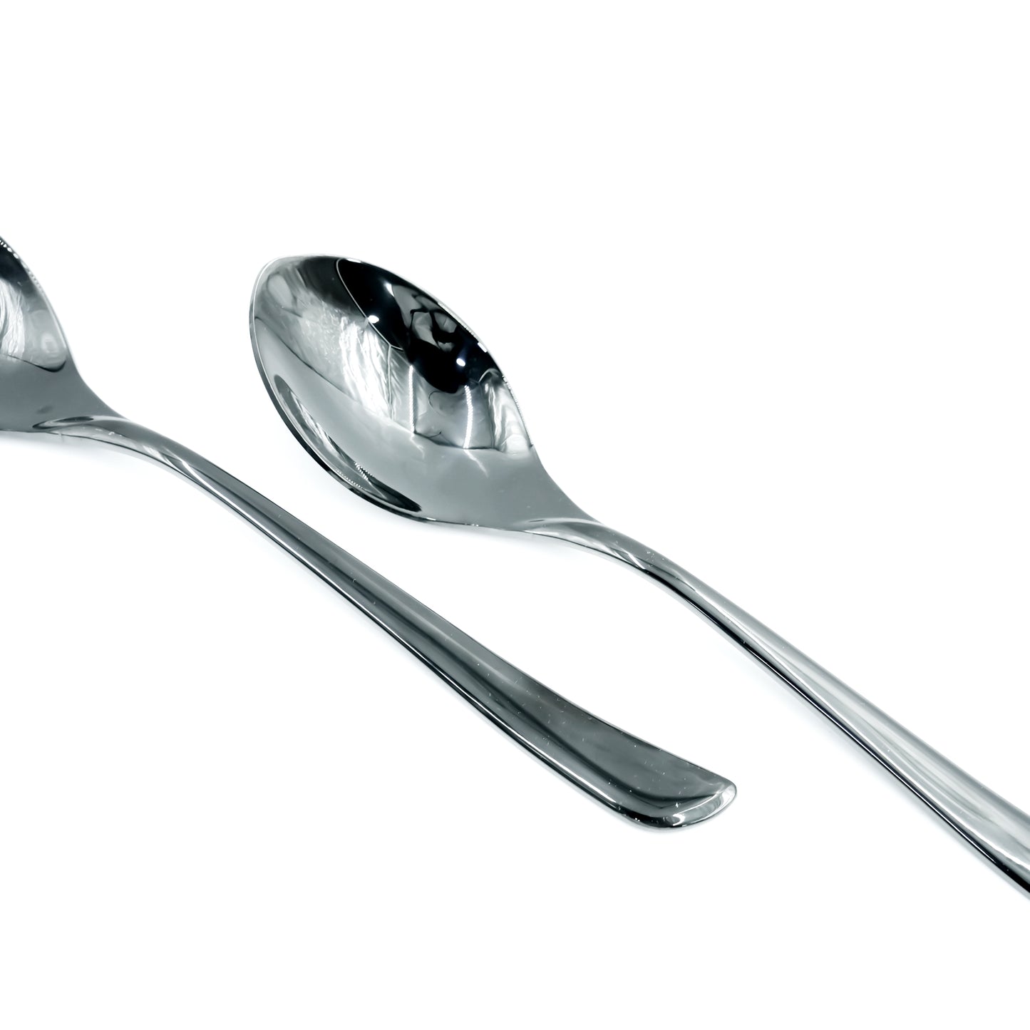 NN-182 Stainless Steel 38-Piece Cutlery Set with Stand - Black, 18 Spoons, 12 Fork, 6 Knives & 2 Serving Spoons
