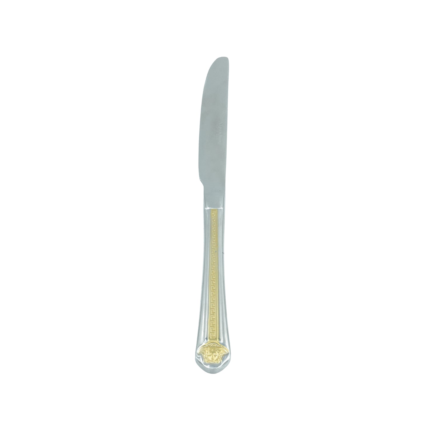 Nn-055 Stainless Steel 38-Piece Cutlery Set with Stand - Silver and Gold, 18 Spoons, 12 Fork, 6 Knives & 2 Serving Spoons