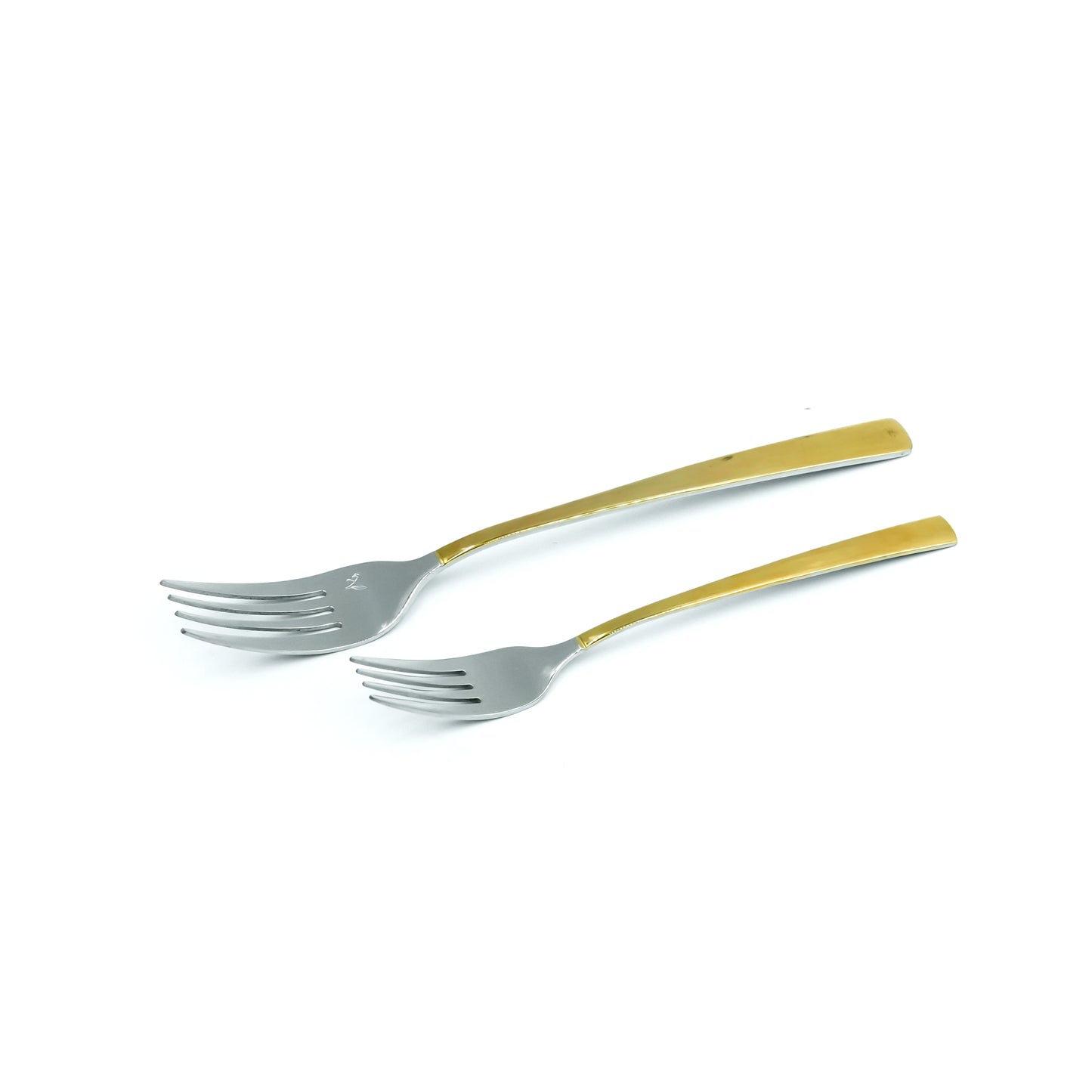 Nn-101 Stainless Steel 38-Piece Cutlery Set with Stand - Silver and Gold, 18 Spoons, 12 Fork, 6 Knives & 2 Serving Spoons