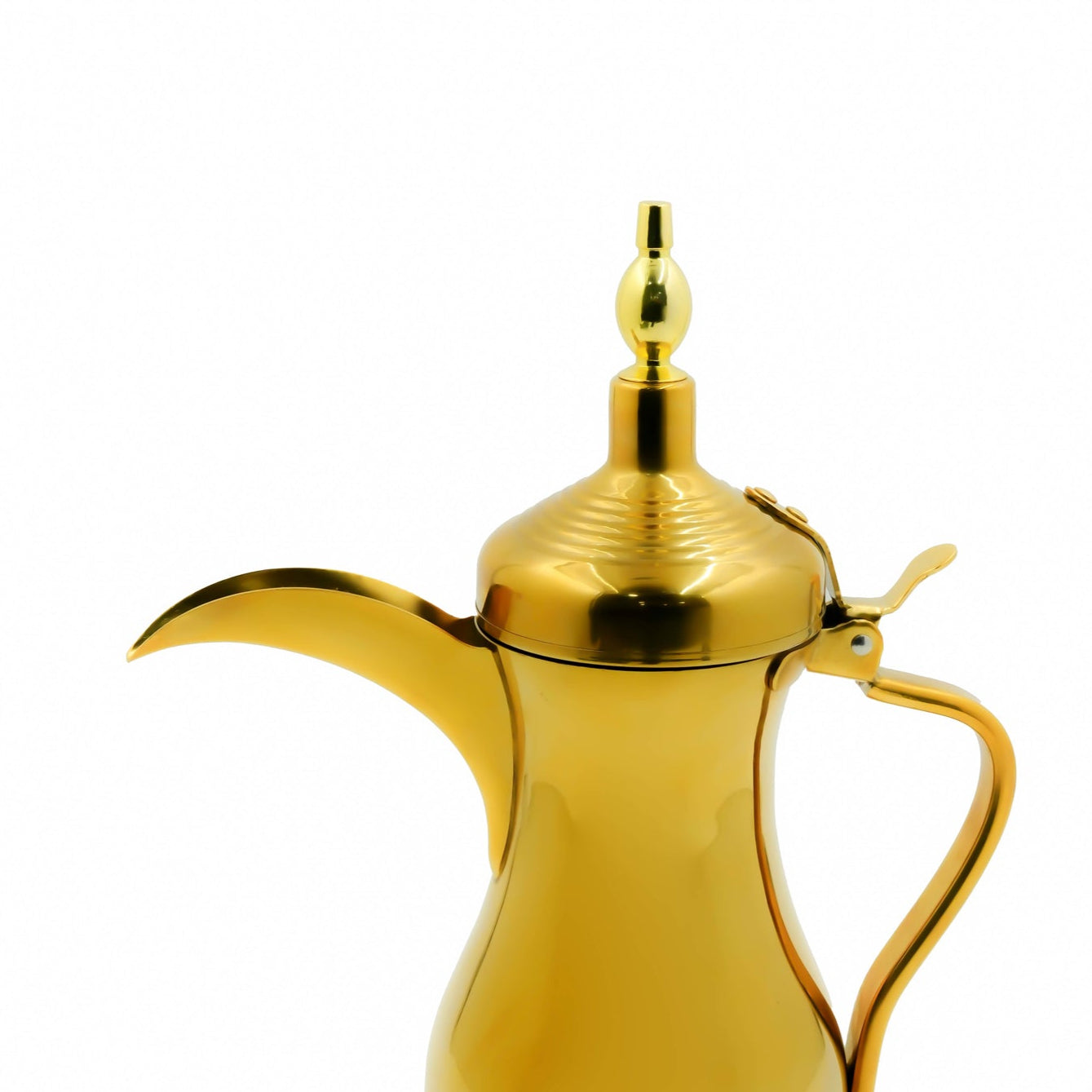 SC-20061 – Stainless Steel Coffee Pot – 2000ml Gold with Spout & Handle
