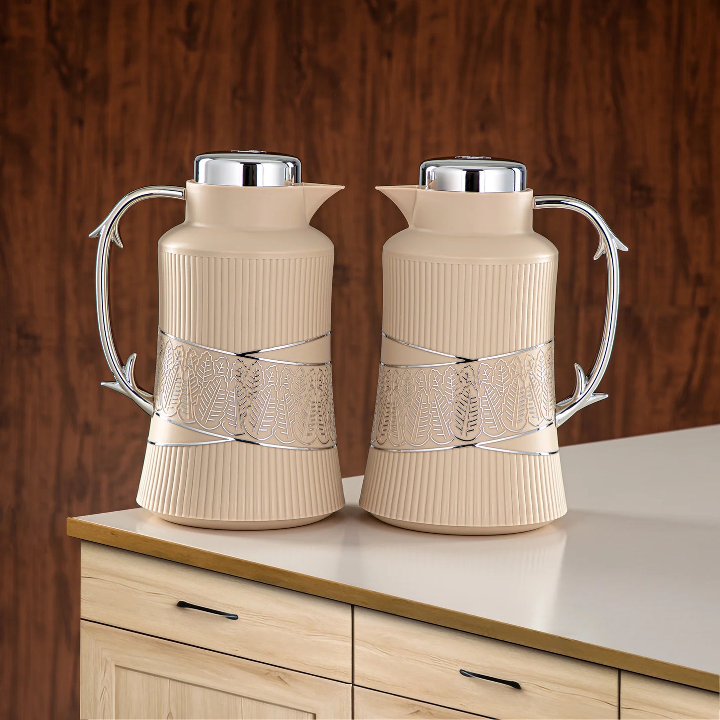 Gt112Ab Vacuum Flask 2-Piece Set (1L Each)