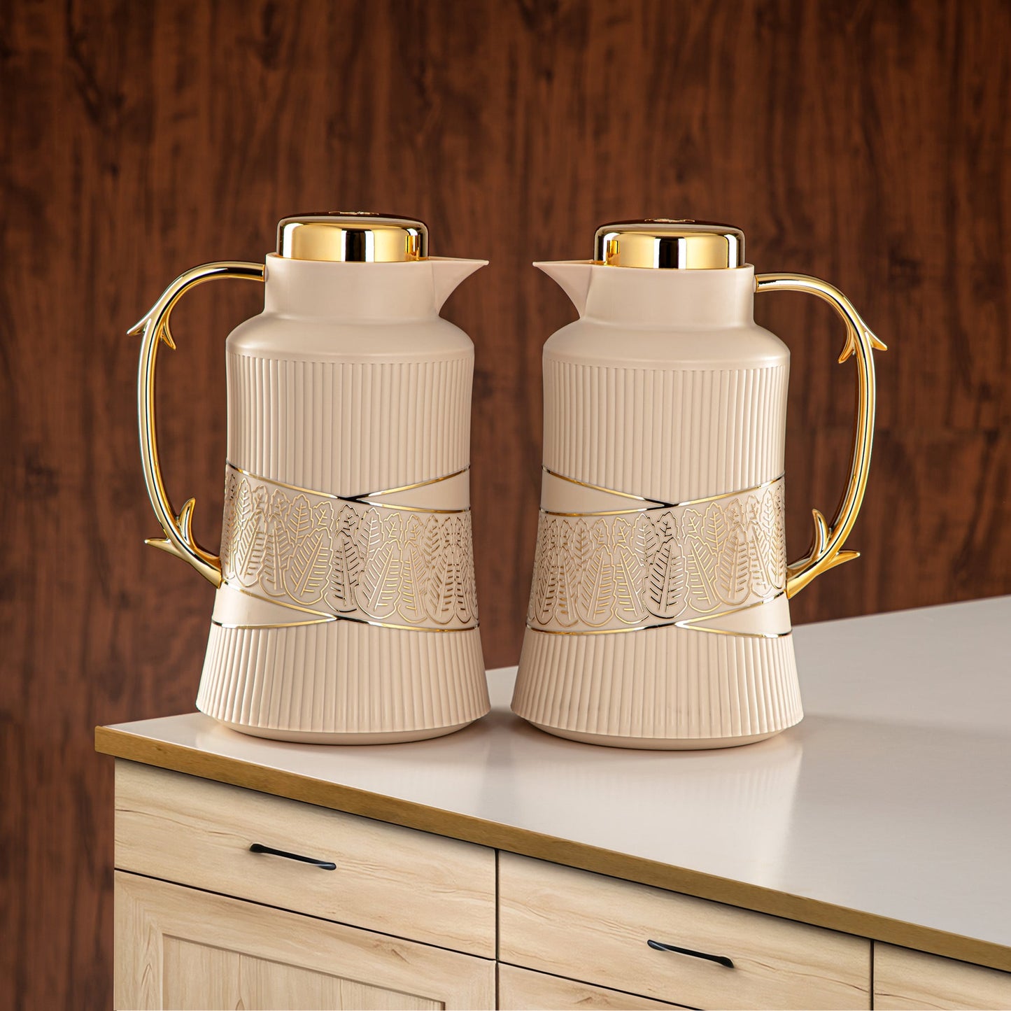 Gt112Ab Vacuum Flask 2-Piece Set (1L Each)