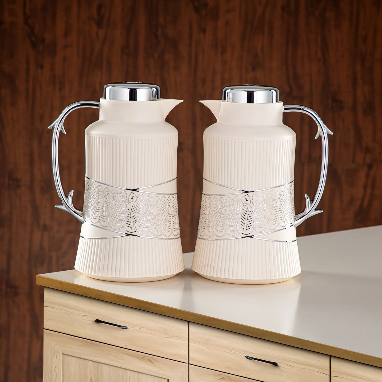 Gt112Ab Vacuum Flask 2-Piece Set (1L Each)