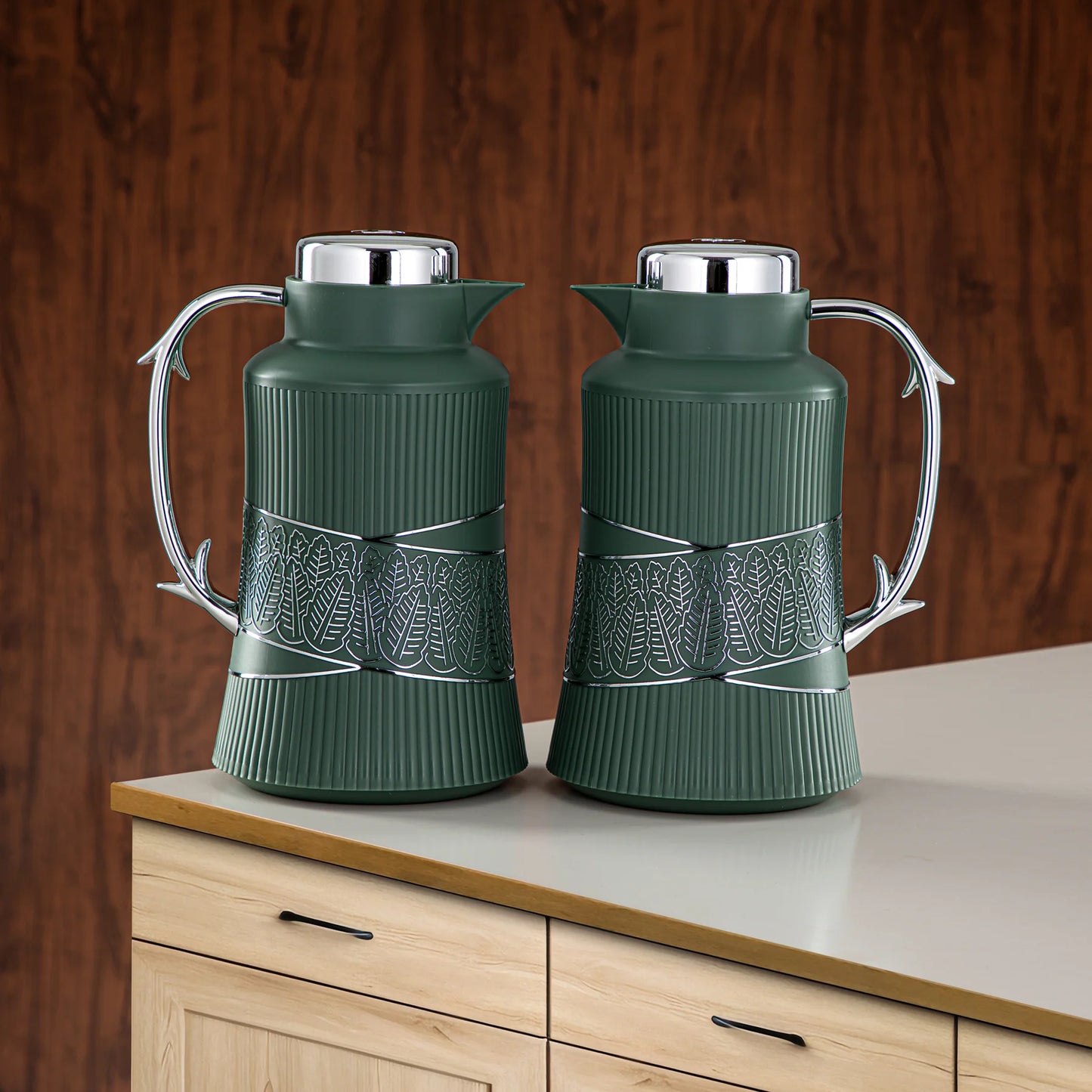 Gt112Ab Vacuum Flask 2-Piece Set (1L Each)
