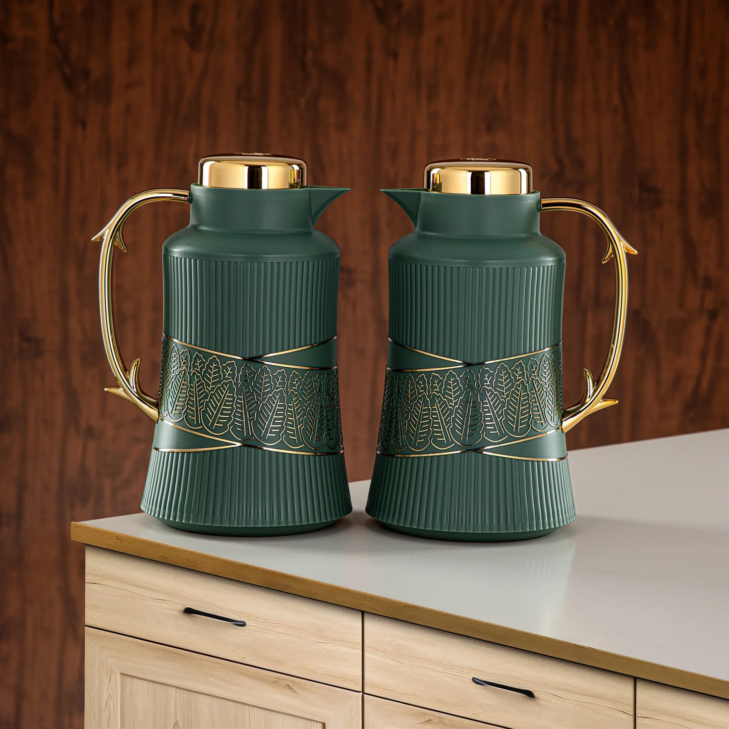 Gt112Ab Vacuum Flask 2-Piece Set (1L Each)