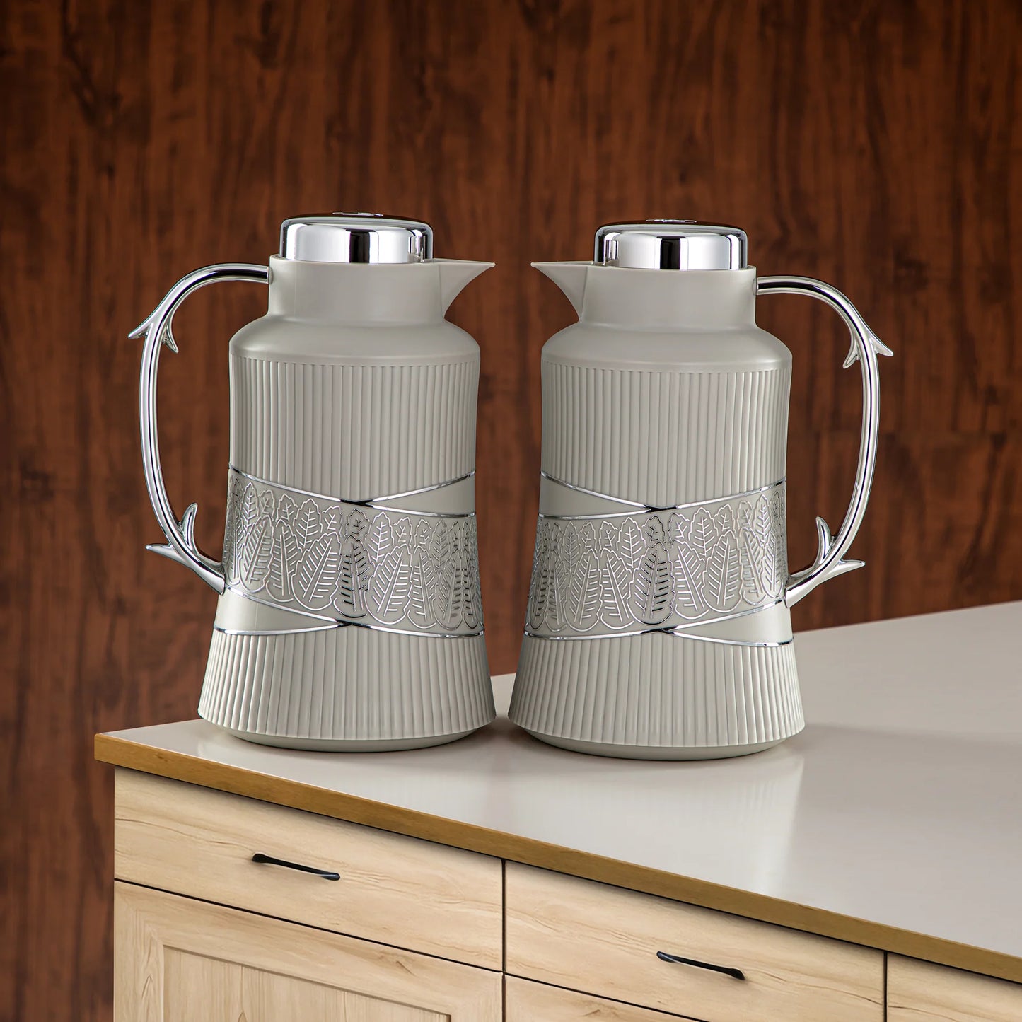 Gt112Ab Vacuum Flask 2-Piece Set (1L Each)