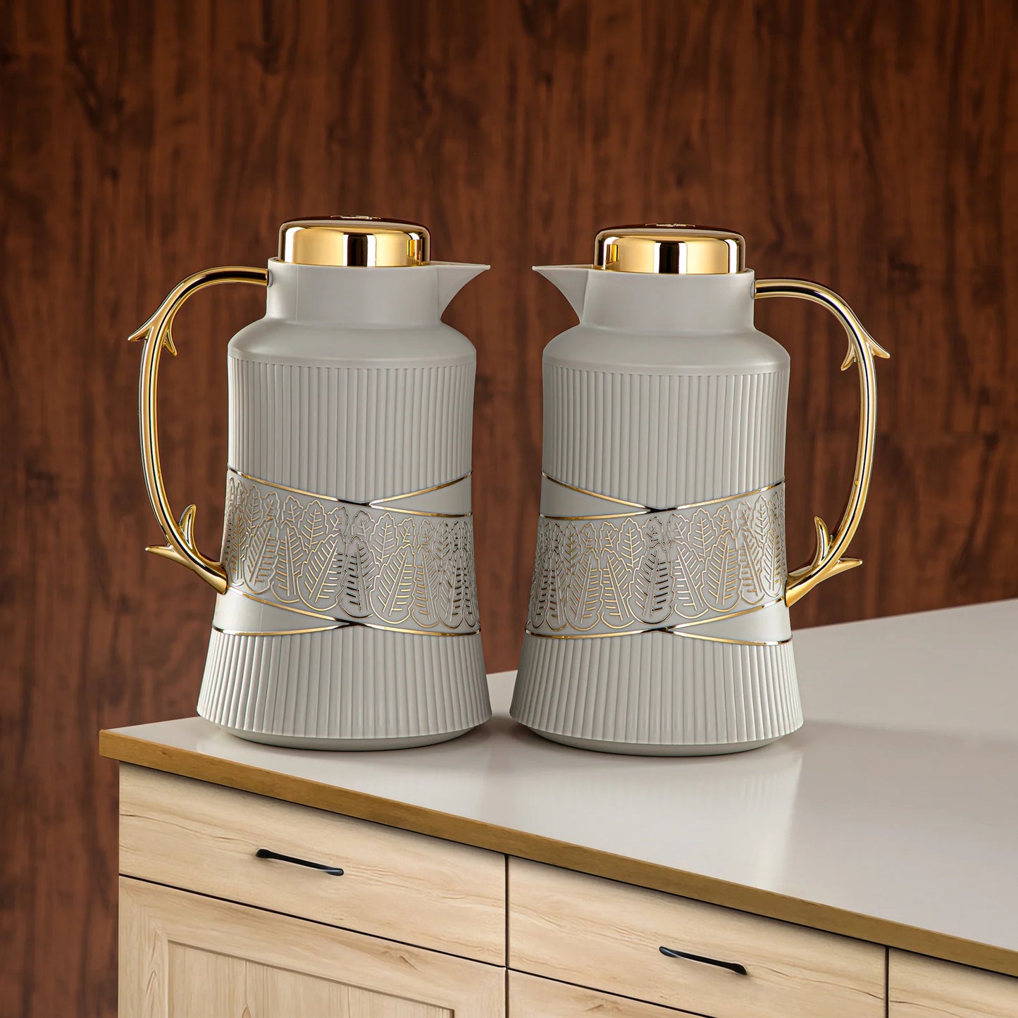 Gt112Ab Vacuum Flask 2-Piece Set (1L Each)