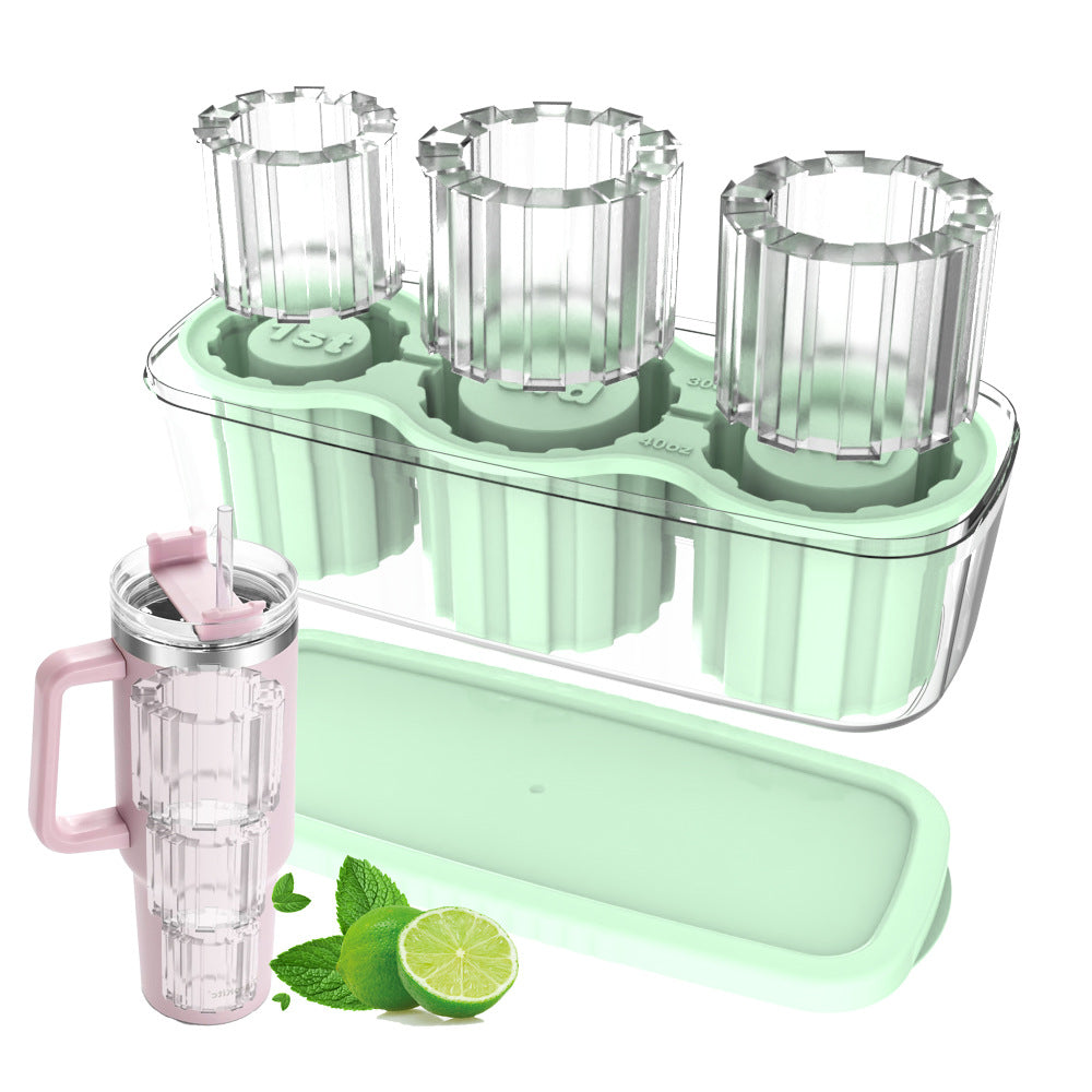 Suitable For 20oz 30oz 40oz Stanley Stanley Ice Grid Ice Mold Easy Release Ice Grid Plastic Box