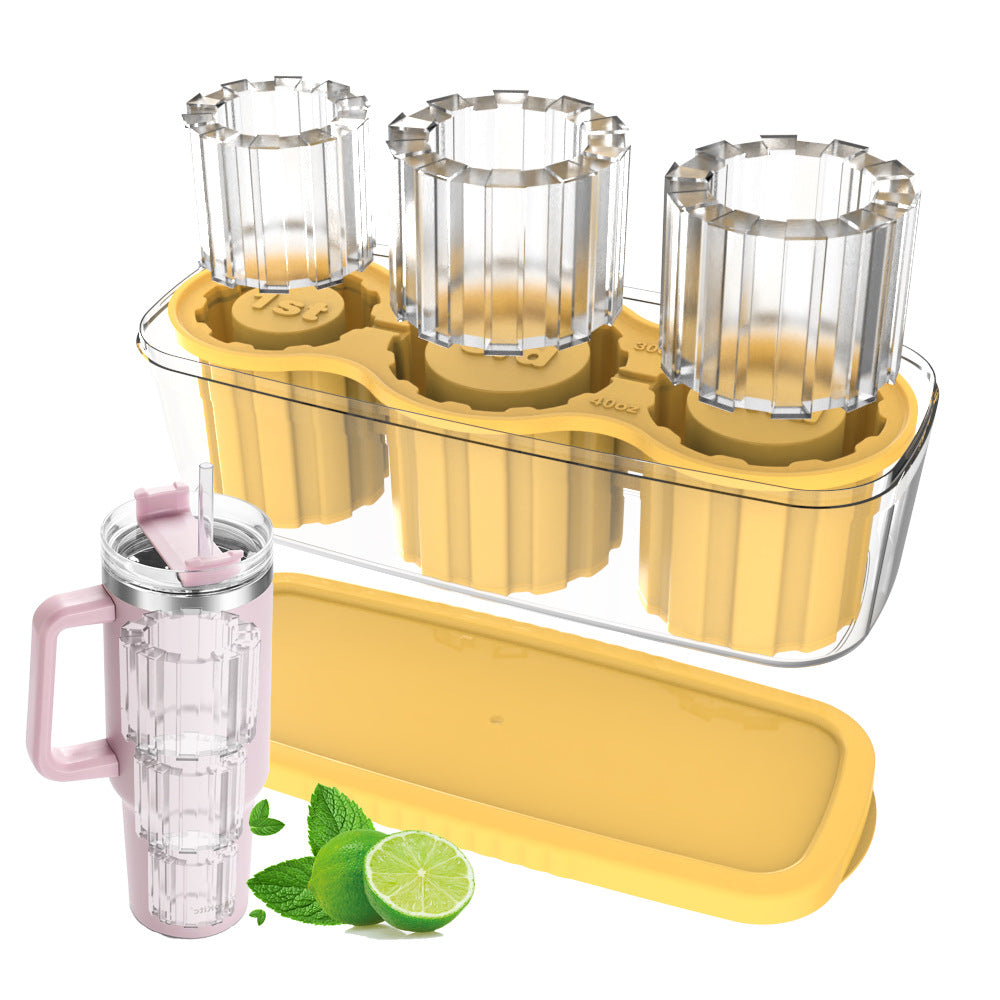 Suitable For 20oz 30oz 40oz Stanley Stanley Ice Grid Ice Mold Easy Release Ice Grid Plastic Box