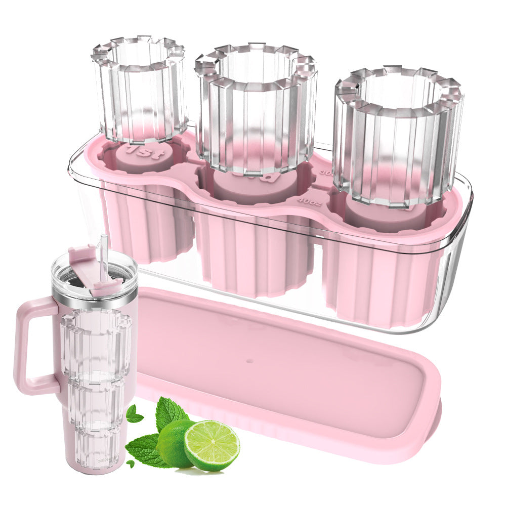 Suitable For 20oz 30oz 40oz Stanley Stanley Ice Grid Ice Mold Easy Release Ice Grid Plastic Box