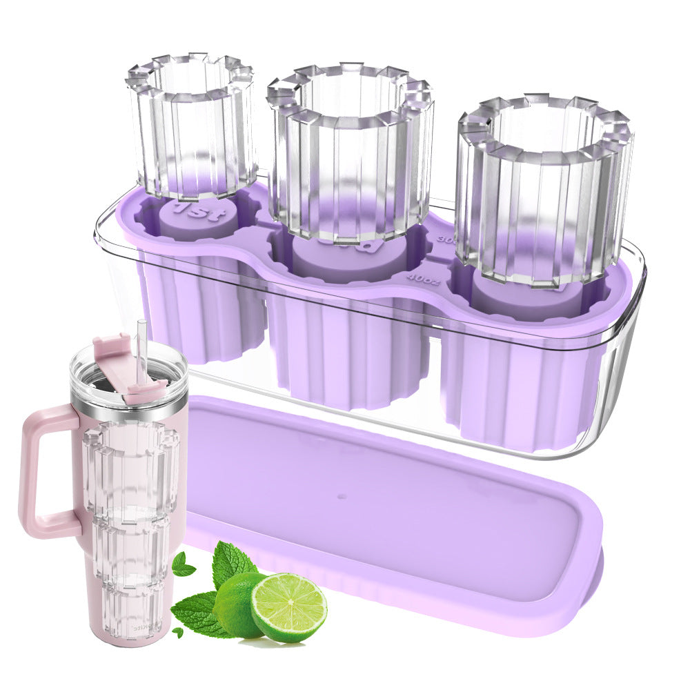 Suitable For 20oz 30oz 40oz Stanley Stanley Ice Grid Ice Mold Easy Release Ice Grid Plastic Box