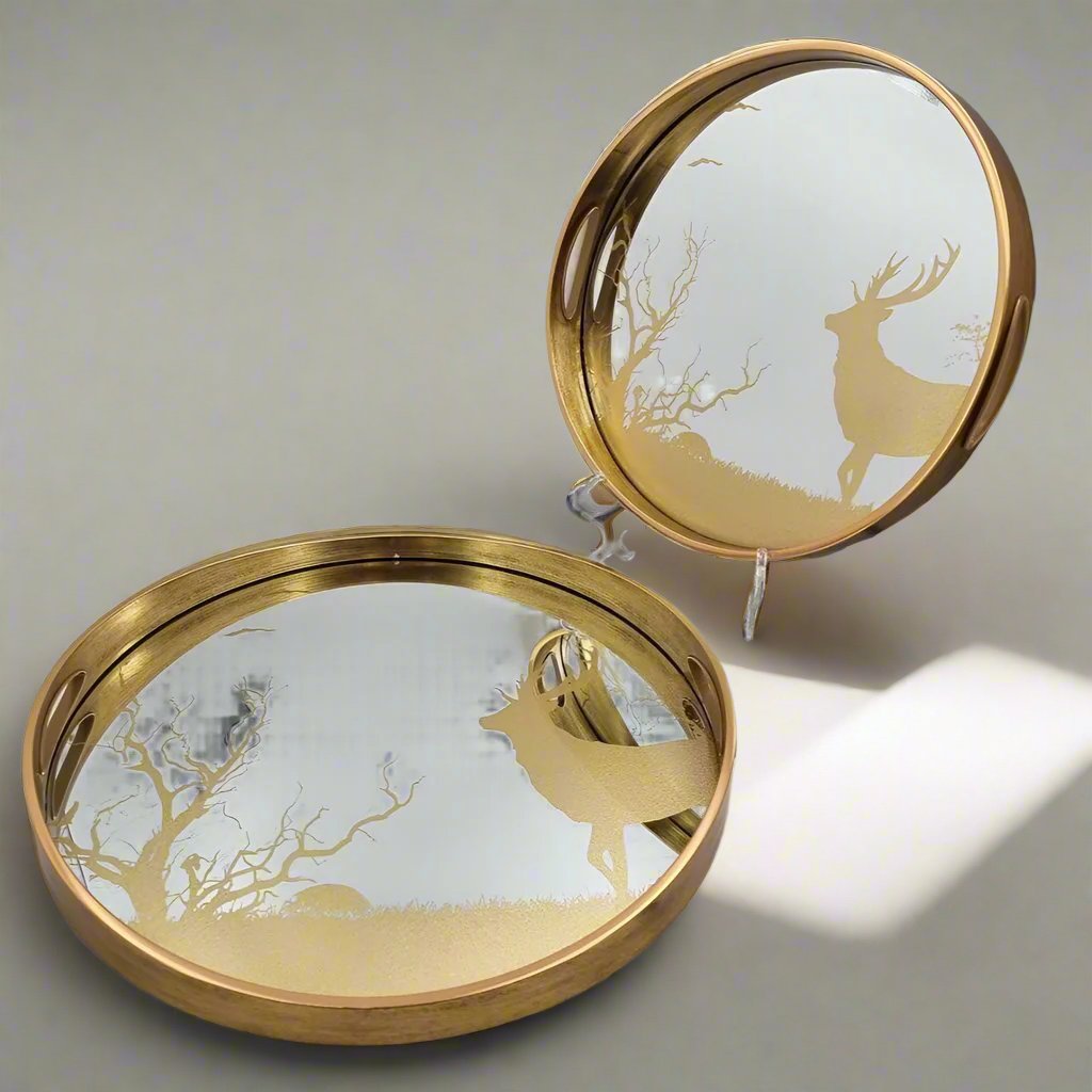 Ry-215 Serving Tray Set Of 2