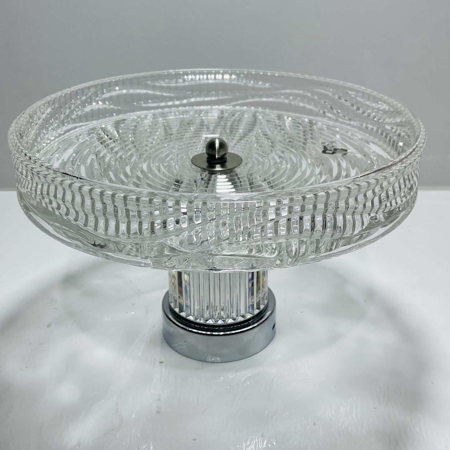 0525-11 Cake Plate W/Stand