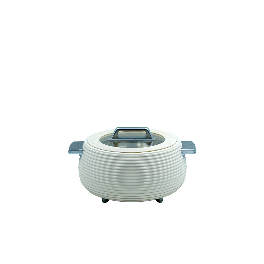 Lavin Food Warmer Beige Silver
