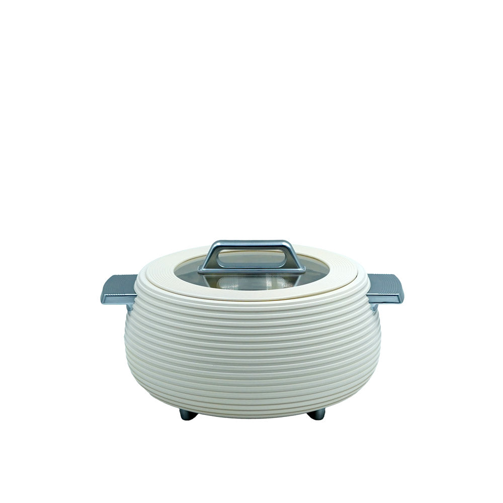 Lavin Food Warmer Beige Silver