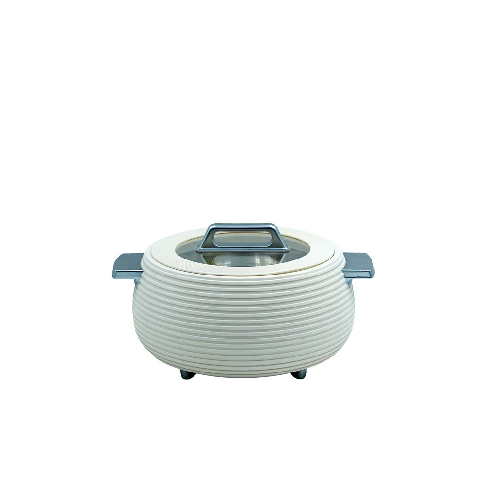 Lavin Food Warmer Beige Silver