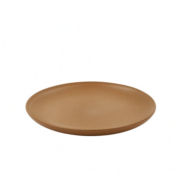 99576-12 – Ceramic Plate 8 Inches – Matte Terracotta Finish