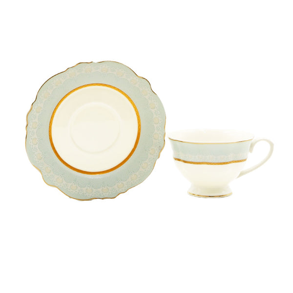 Rm-163 Turkish Coffee Cup And Saucer 12 Pieces Set 12 Pieces Set