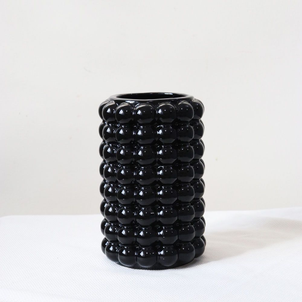 97165-02 Ceramic Vase Black