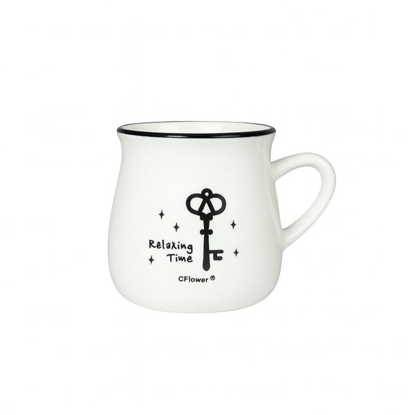 551A-9 Ceramic Mug – Relaxing Time Key Print Design