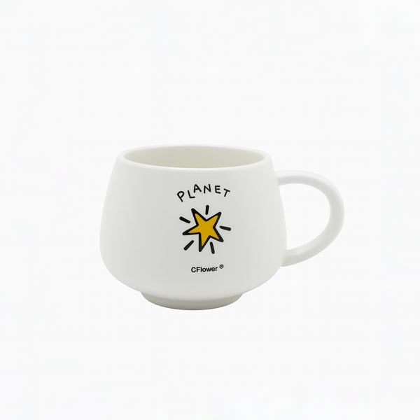 551A-7 Ceramic Mug – “Planet Star” Print Design
