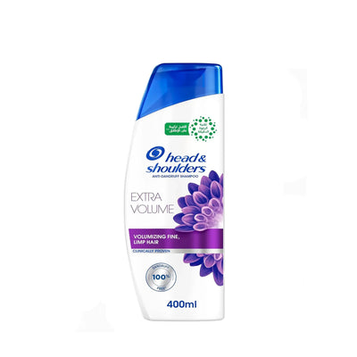 Head & Shoulders Extra Volume Anti-Dandruff Shampoo 400ml by Siddiq Gifts