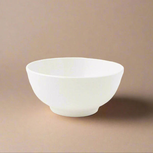 Ceramic Bowl 7.5 Inches – Glossy White Finish – 99318-09