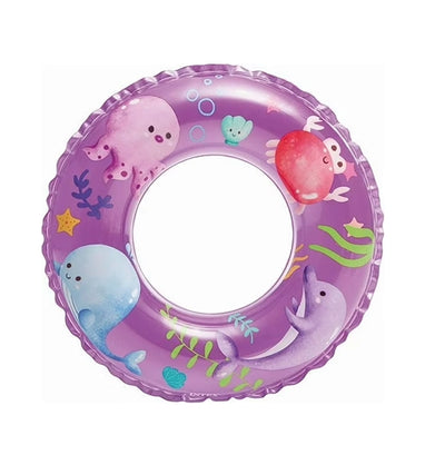 Intex Transparent Swim Ring 24 Inch 61 CM Inflatable Swimming Ring For Kids Siddiq Gifts