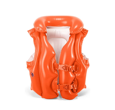 Intex Deluxe Swim Vest 50 x 47 CM Inflatable Swimming Vest For Kids Siddiq Gifts