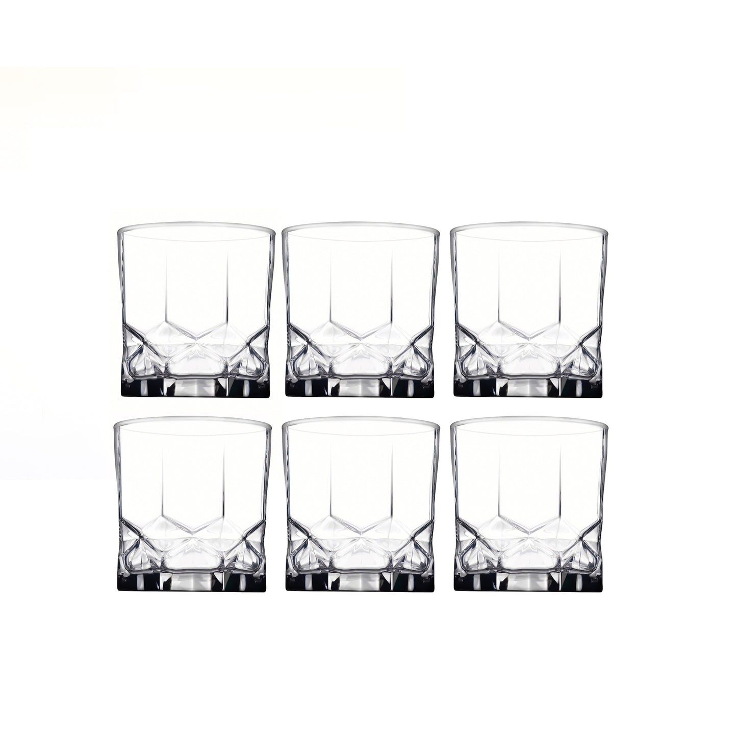 Future Glass Tumbler Set – 6 Piece – 325 ml – PB-41432