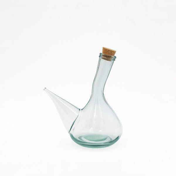 3005 – Eco Green Glass Wine Pitcher with Cork – 750ml