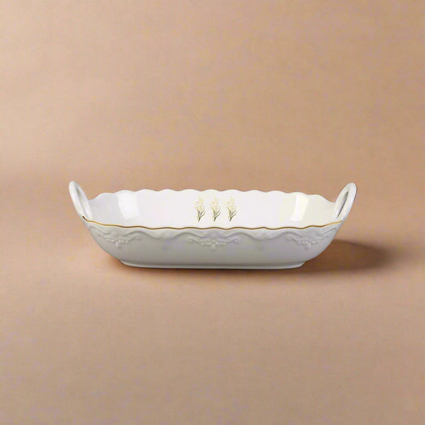 Ceramic Oven Plate – 10.25 Inches – Classic White Finish  – SC3944