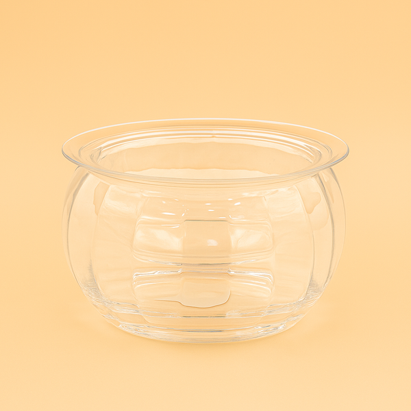 Acrylic Dips on Ice Bowl – Clear Finish – 15cm (D) x 13cm (H) – HS-T325