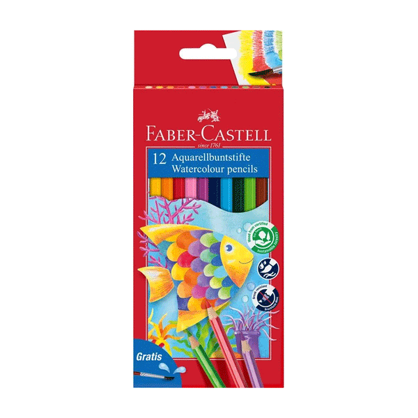 Faber Castell Water Color Pencils 12color
