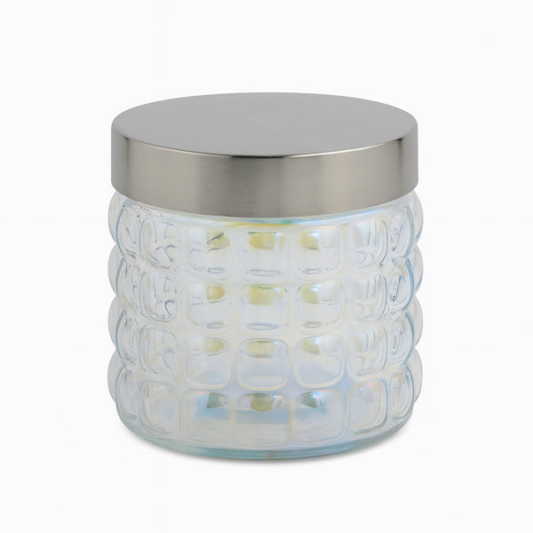 HMP10786 Glass Storage Jar with Metal Lid – 800 ml