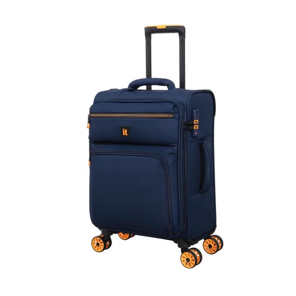 12-3149-08 Trolley Bag – 20" Cabin Size Travel Luggage in Dark Blue