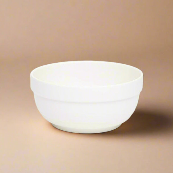 Ceramic Bowl 6 Inches – Glossy White Finish – 97756-03 / 99316-04