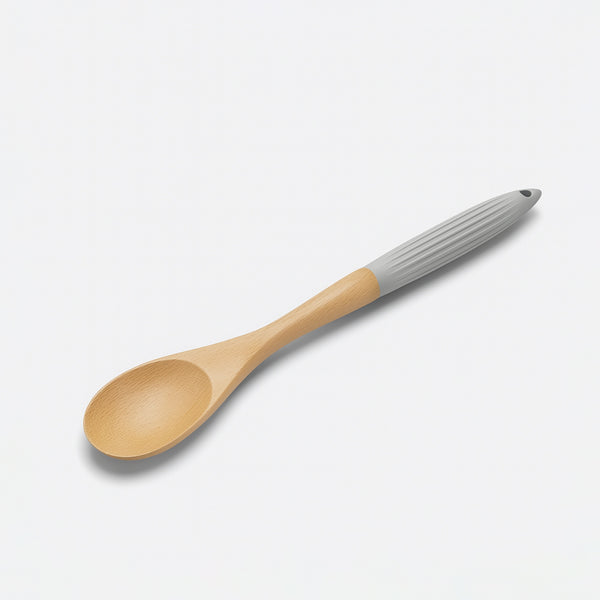60304-2 Bamboo Serving Spoon – Grey Handle