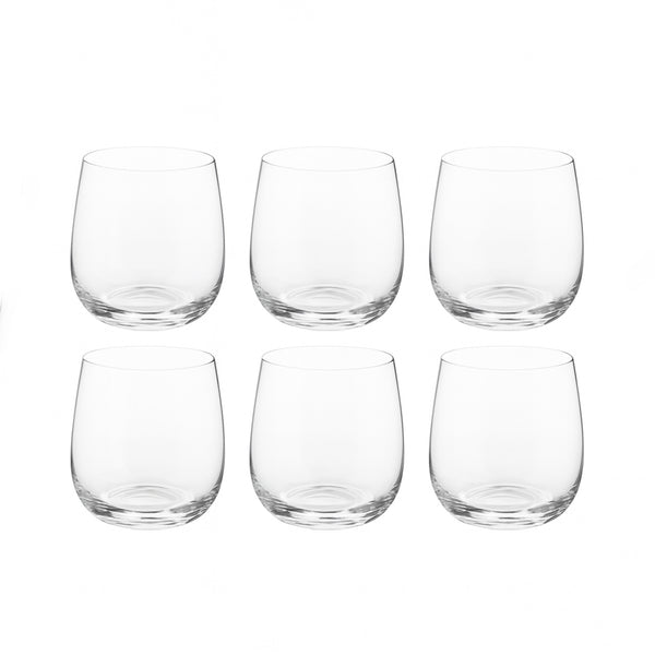 DCS3023-1 Glass Tumbler Set – 6 Pieces – 350ml Premium Clear Drinking Glasses