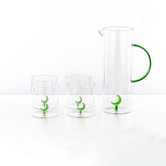 GLS0010178 Water Set 5PC - Green Moon